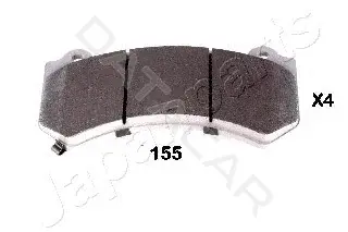 Тормозные колодки JAPANPARTS PA-155AF