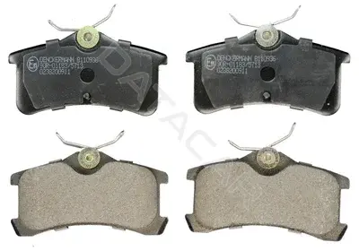 Тормозные колодки DENCKERMANN B110936