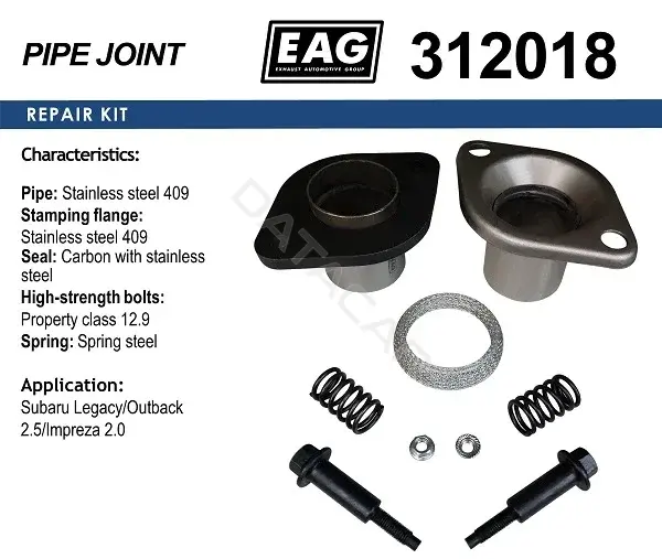 Фланец глушителя EAG 312018