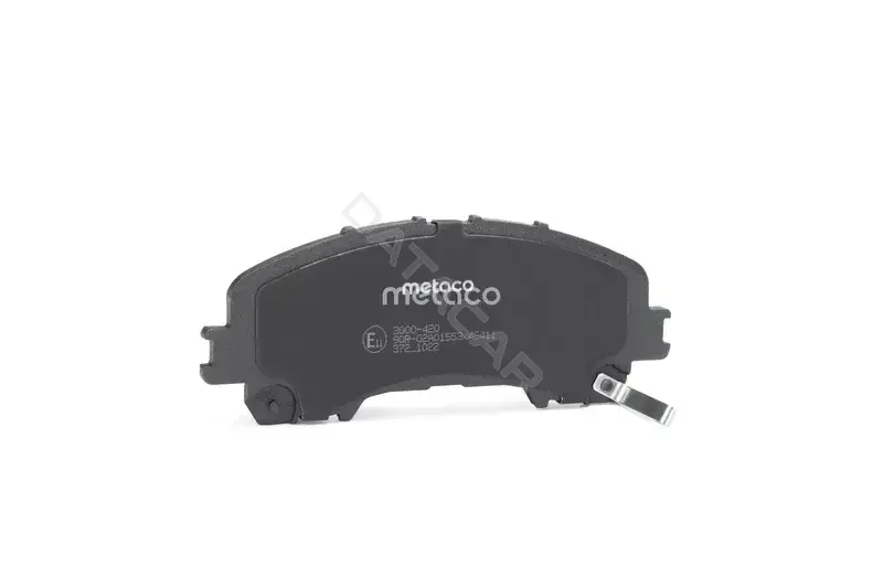 Тормозные колодки METACO 3000-420
