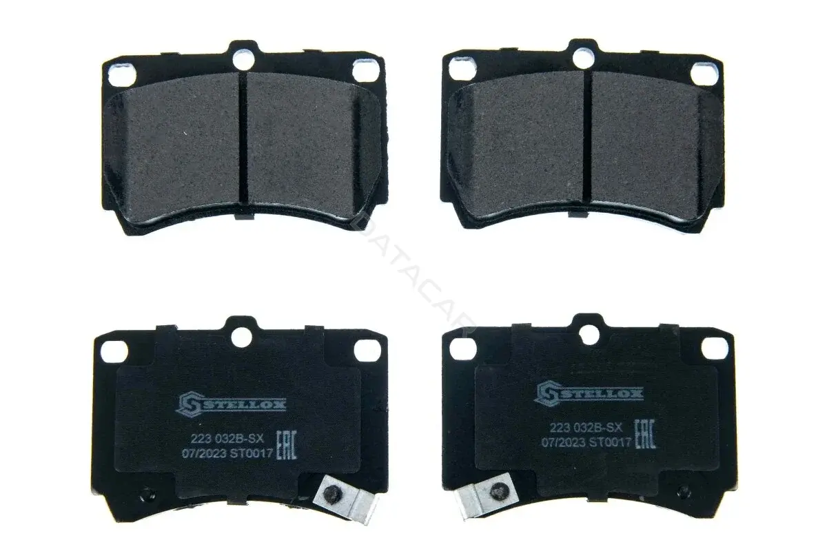 Тормозные колодки STELLOX 1551000B-SX