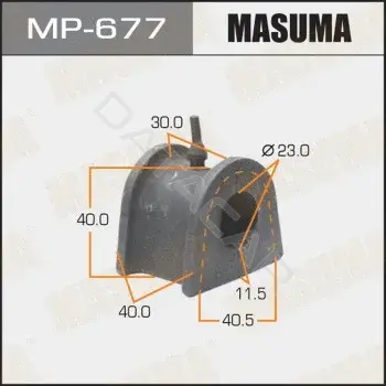 Втулки стабилизатора MASUMA MP-677