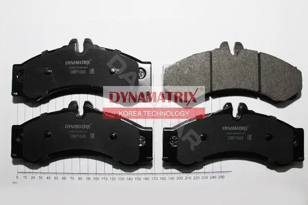 Тормозные колодки DYNAMATRIX DBP1043