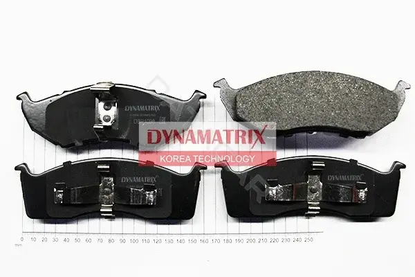 Тормозные колодки DYNAMATRIX DBP1098