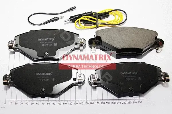 Тормозные колодки DYNAMATRIX DBP1411