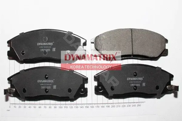 Тормозные колодки DYNAMATRIX DBP1605