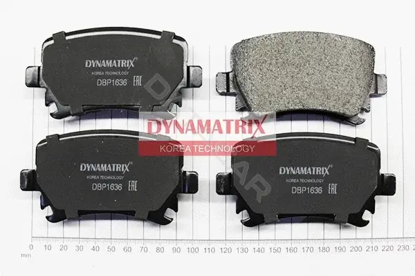 Тормозные колодки DYNAMATRIX DBP1636