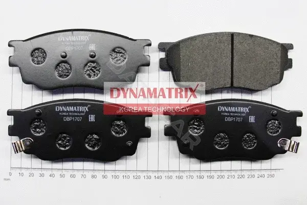 Тормозные колодки DYNAMATRIX DBP1707