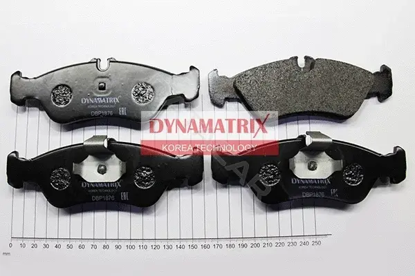 Тормозные колодки DYNAMATRIX DBP1876