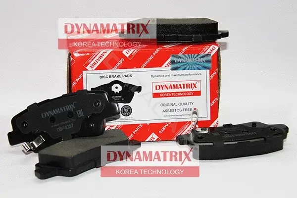 Тормозные колодки DYNAMATRIX DBP4387