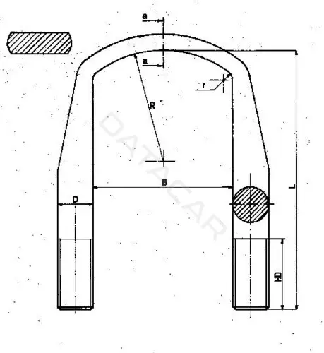 Стремянка рессоры WEWELER B017M20B020