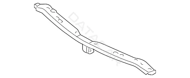 Усилитель бампера MITSUBISHI 6400C444