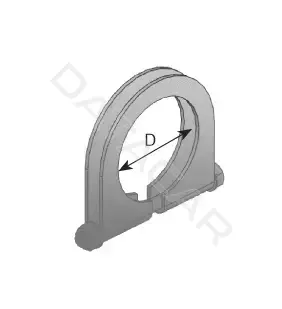 Хомут глушителя DINEX 28810