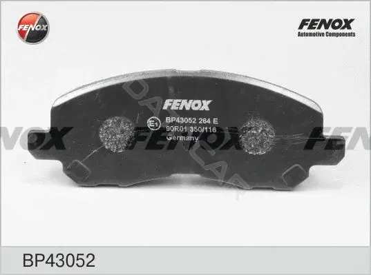 Тормозные колодки FENOX BP43052