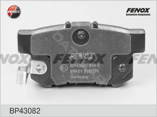 Тормозные колодки FENOX BP43082