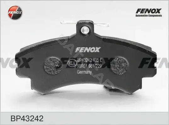 Тормозные колодки FENOX BP43242