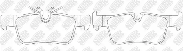 Тормозные колодки NiBK PN0651