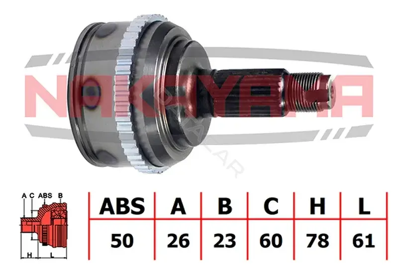 Шрус NAKAYAMA NJ323NY