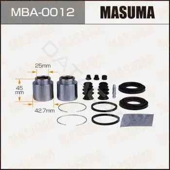 Ремкомплект суппорта MASUMA MBA-0012