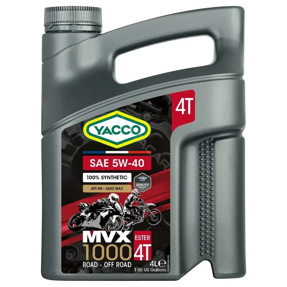 Масла для мотоциклов YACCO YACCO5W40MVX10004T/4