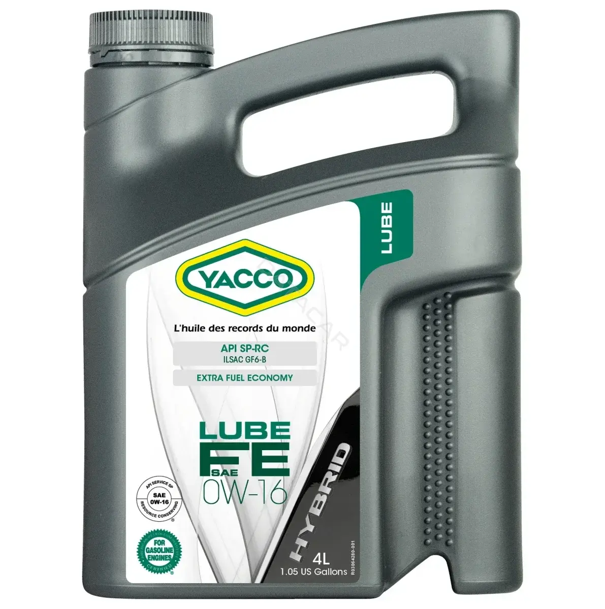 Масло моторное YACCO YACCO0W16LUBEFE/4