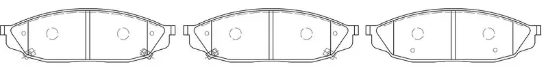 Тормозные колодки SB NAGAMOCHI BP82025