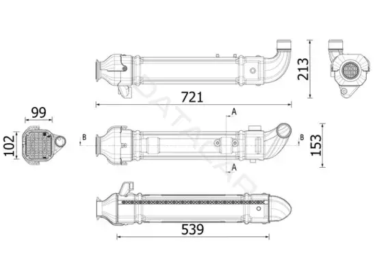 Клапан ЕГР KNECHT/MAHLE CE45000P