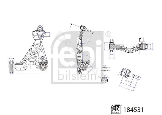 Рычаги FEBI 184531