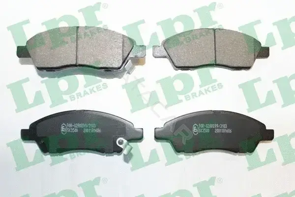 Тормозные колодки LPR/AP/RAL 05P1686