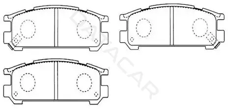 Тормозные колодки HSB GOLD HP8430