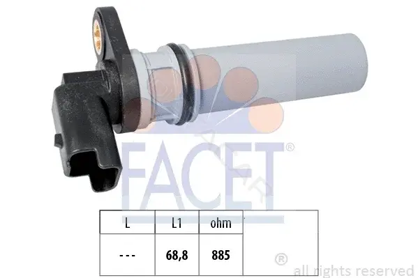 Датчик коленвала FACET 9.0537