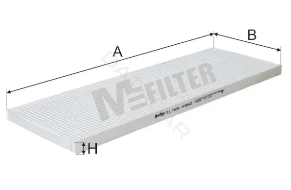 Фильтр салонный MFILTER K942