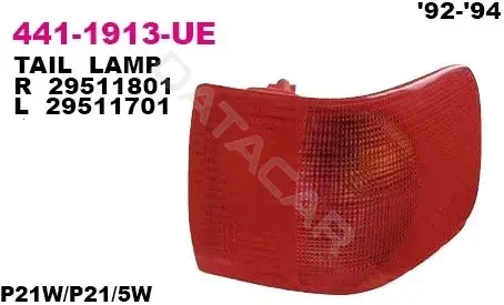 Задние фонари DEPO 441-1913L-UE