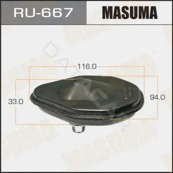 Втулки стабилизатора MASUMA RU-667
