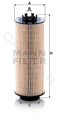 Топливный фильтр MANN PU966/2x