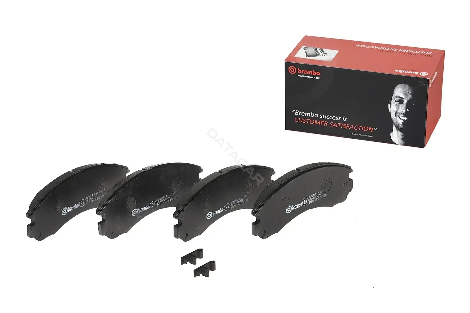 Тормозные колодки BREMBO P61089