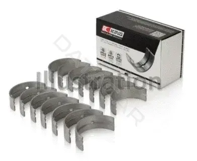 Вкладыши коренные KING MB7004CP0.5