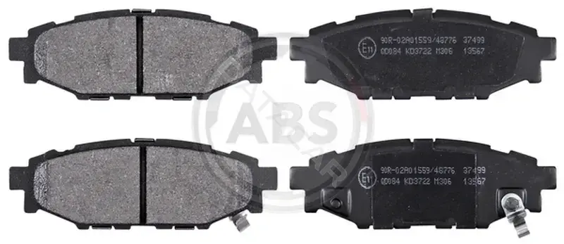 Тормозные колодки A.B.S. 37499
