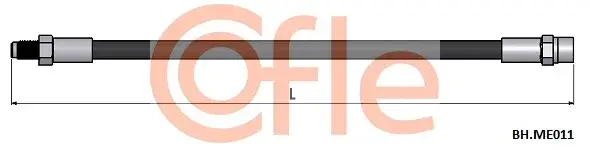 Тормозные шланги COFLE/TELCO 92.BH.ME011