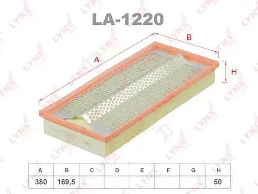 Воздушный фильтр LYNXAUTO LA-1220