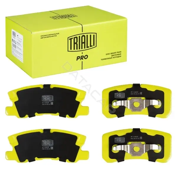Тормозные колодки TRIALLI PF1104CR