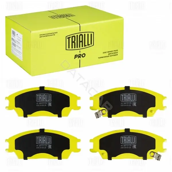 Тормозные колодки TRIALLI PF084101CR