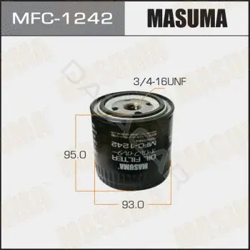 Масляный фильтр MASUMA MFC-1242