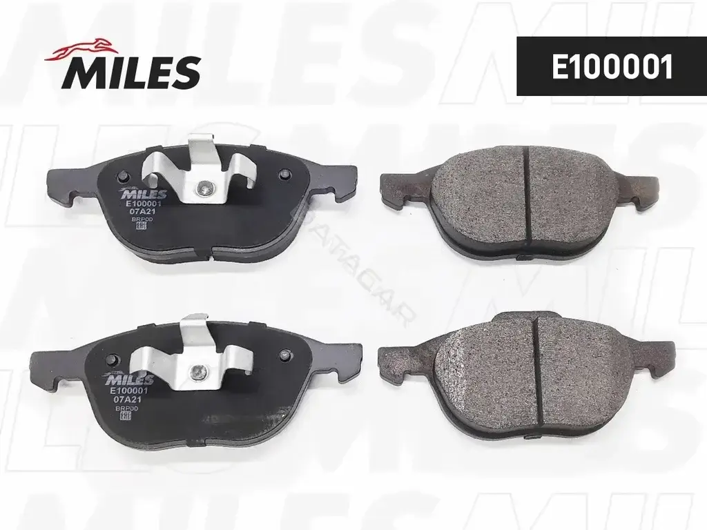 Тормозные колодки MILES E100001