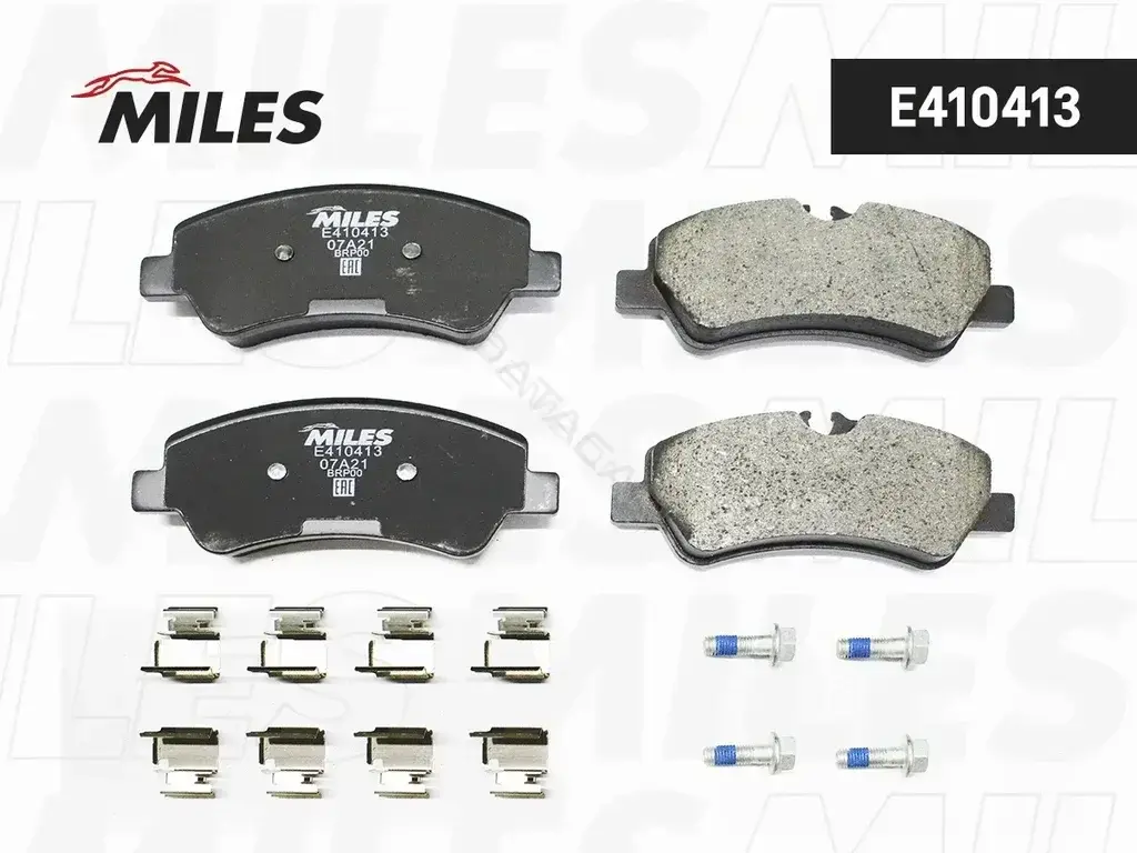 Тормозные колодки MILES E410413
