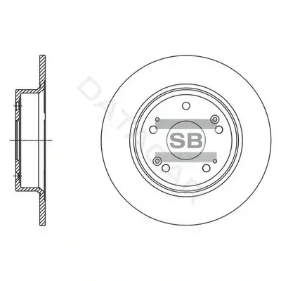 Тормозные диски Hi-Q SD4111