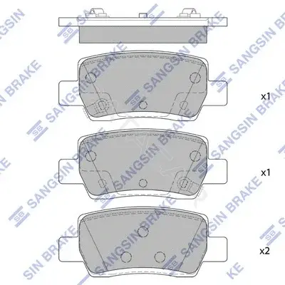 Тормозные колодки Hi-Q SP4373