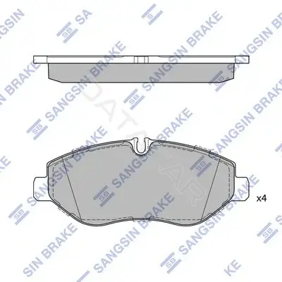 Тормозные колодки Hi-Q SP4410