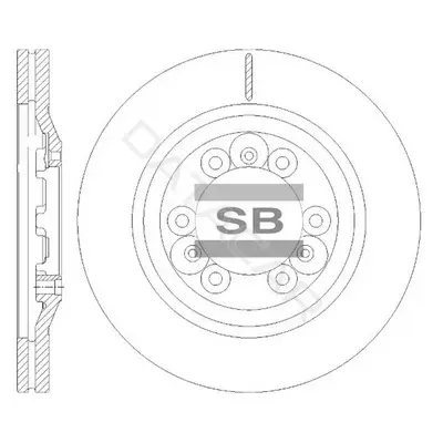 Тормозные диски Hi-Q SD8513