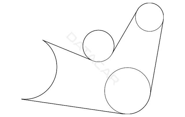Ремень ручейковый MAZDA PY01-15-909